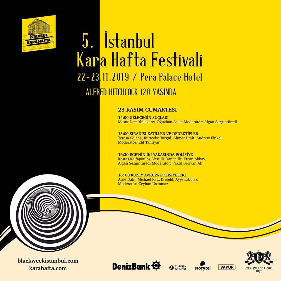 5. İstanbul Kara Hafta Festivali afişleri